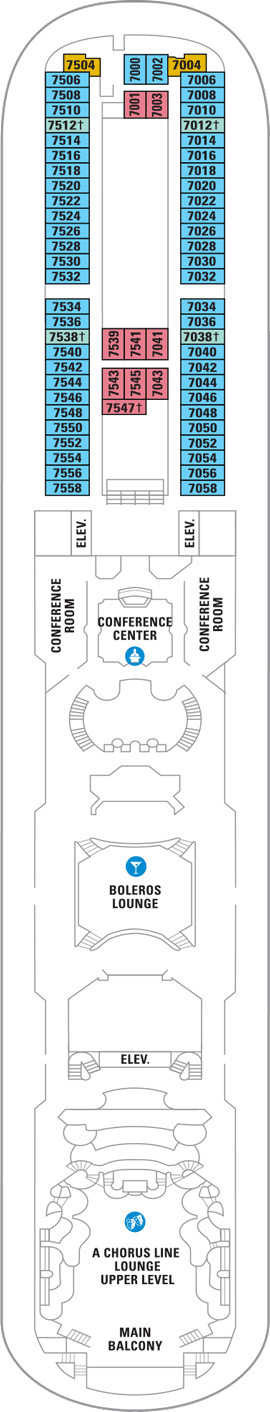 Majesty of the Seas Deck Plans