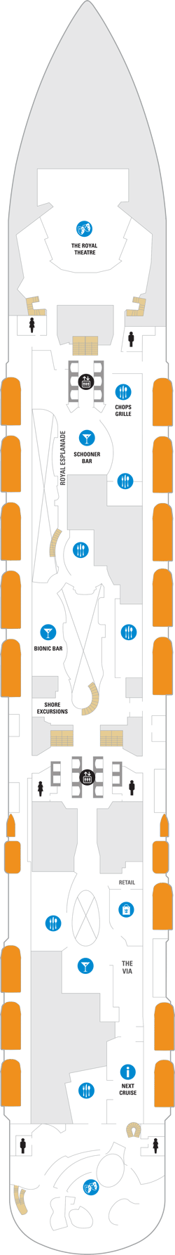 Odyssey of the Seas Deck Plans