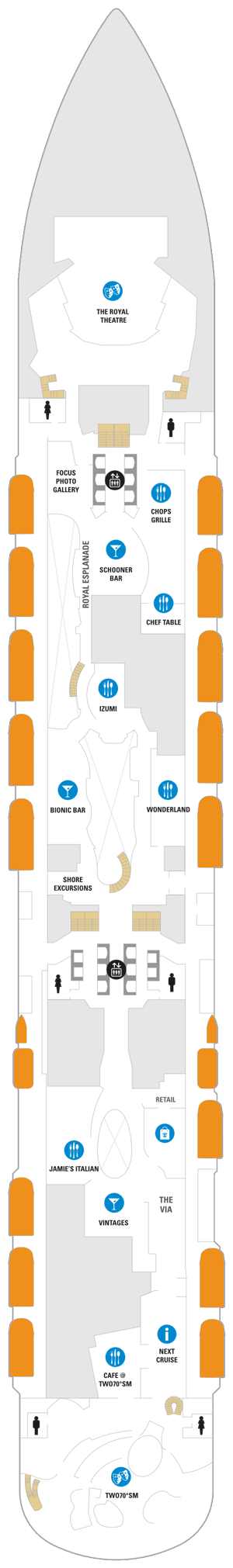 Spectrum of the Seas Deck Plans