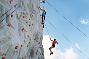 Rock-Climbing Wall