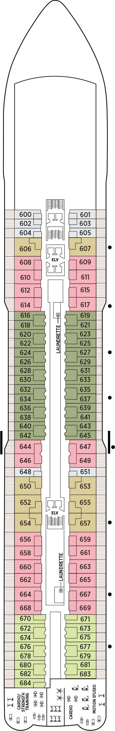 Seven Seas Explorer Deck Plans