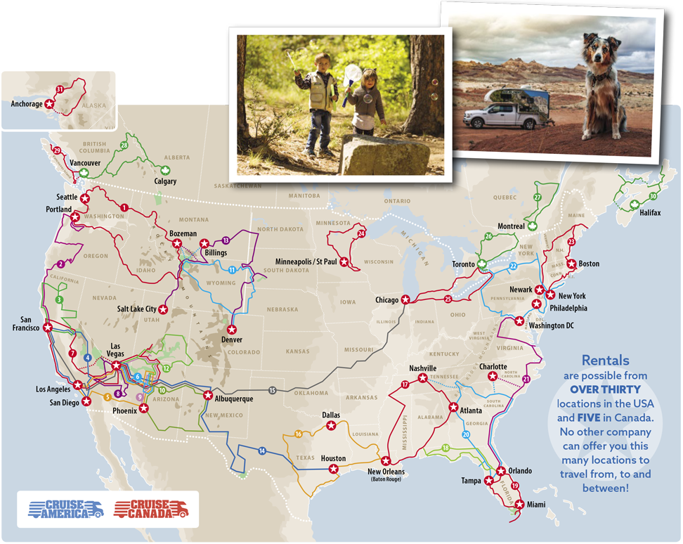 Explore The USA with Cruising USA