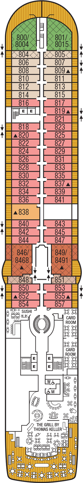 Seaburn Ovation Deck Plans