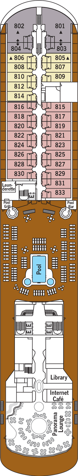 Silver Whisper Deck Plans