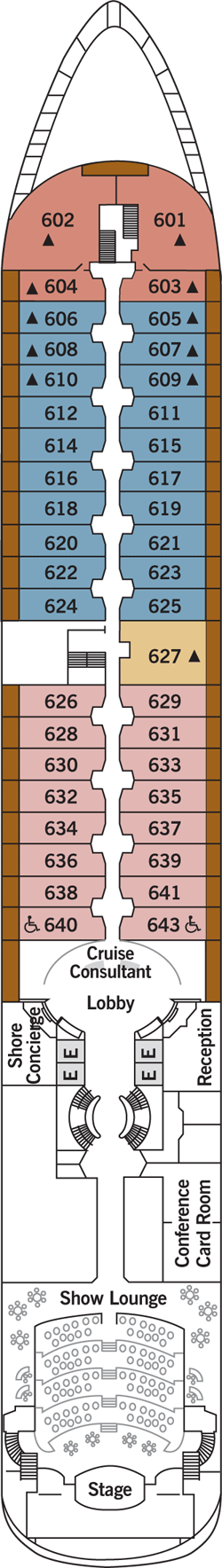 Silver Wind Deck Plans