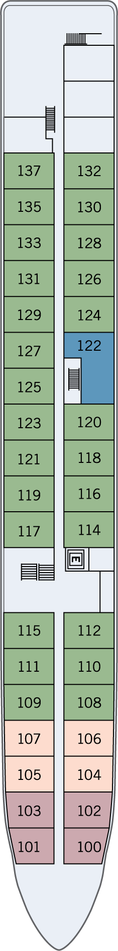 Queen Isabel Deck Plans