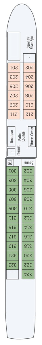 River Duchess Deck Plans