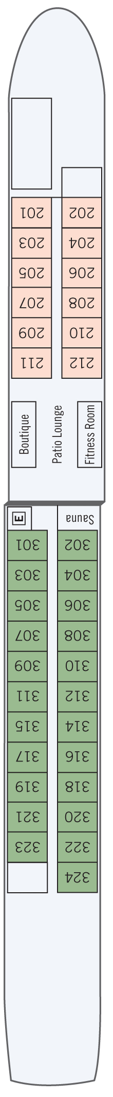 River Empress Deck Plans