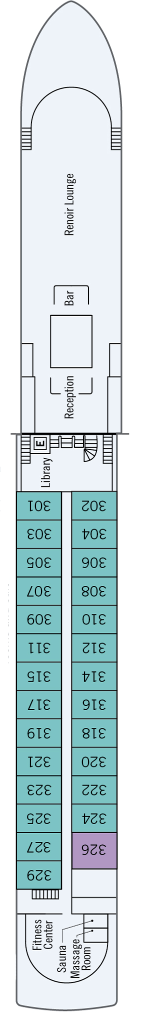 River Royale Deck Plans