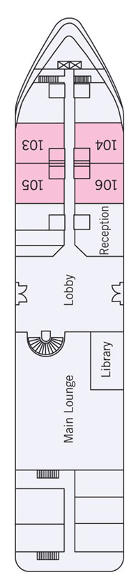 River Tosca Deck Plans