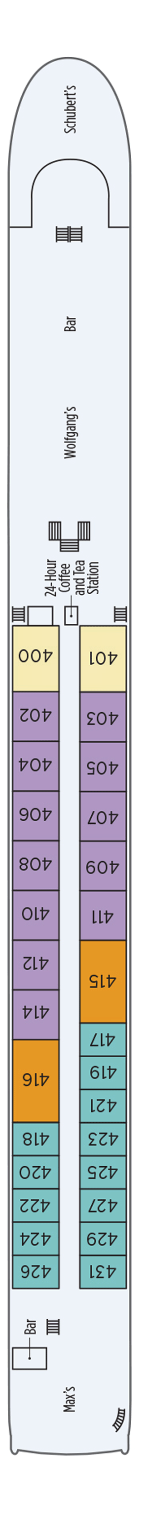 S.S. Beatrice Deck Plans