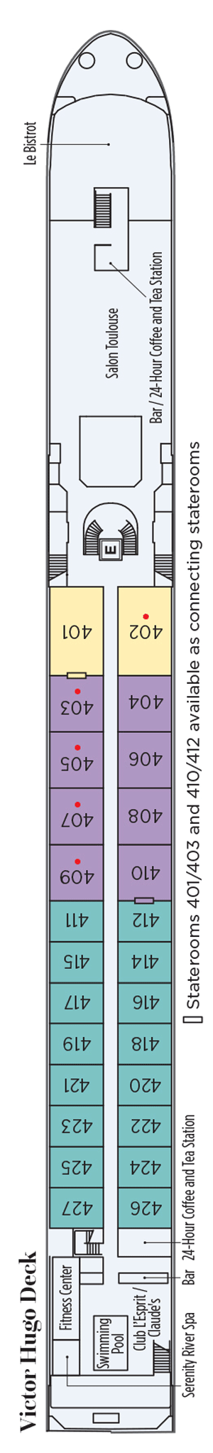 S.S. Joie de Vivre Deck Plans